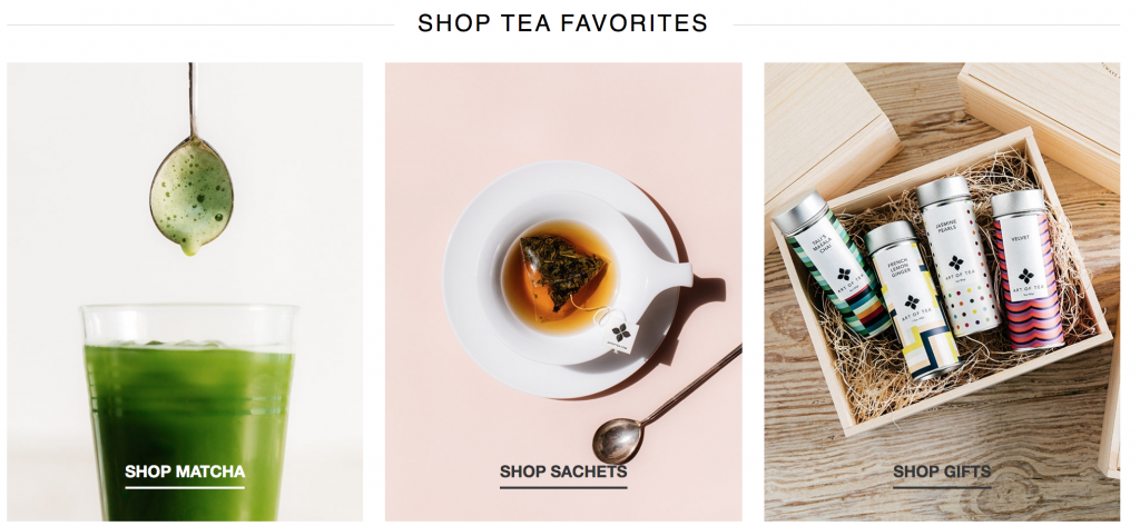 Art of tea website
