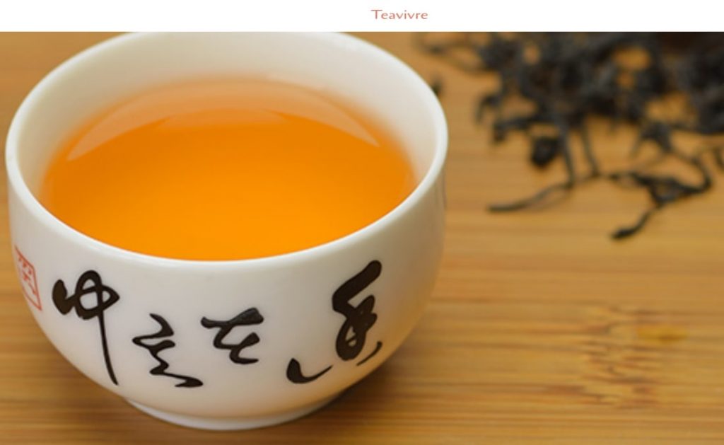 TeaVivre tea shop website