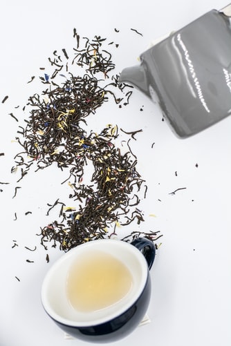 Darjeeling loose tea leaves