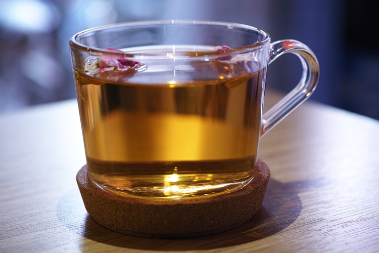 Cup of white tea