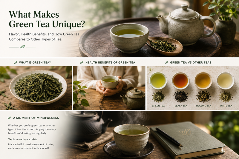 What makes Green Tea Unique