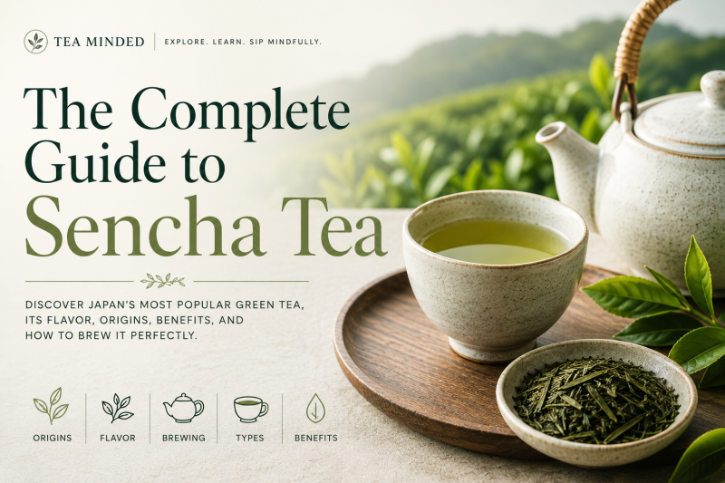 The complete guide to sencha tea on TeaMinded website