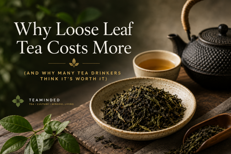 Why loose leaf tea costs more
