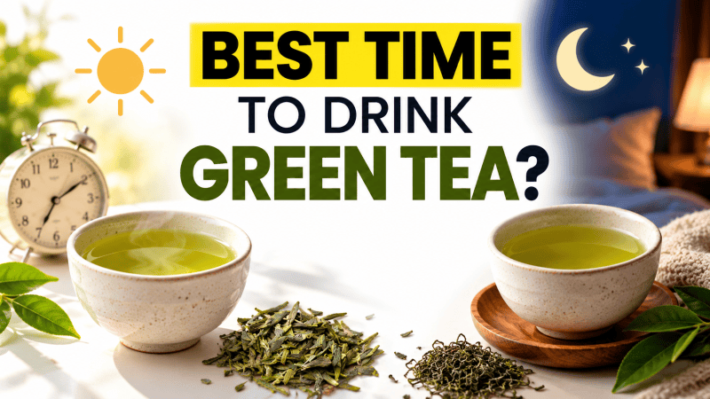 Teaminded episode about the best time of day or night to drink green tea